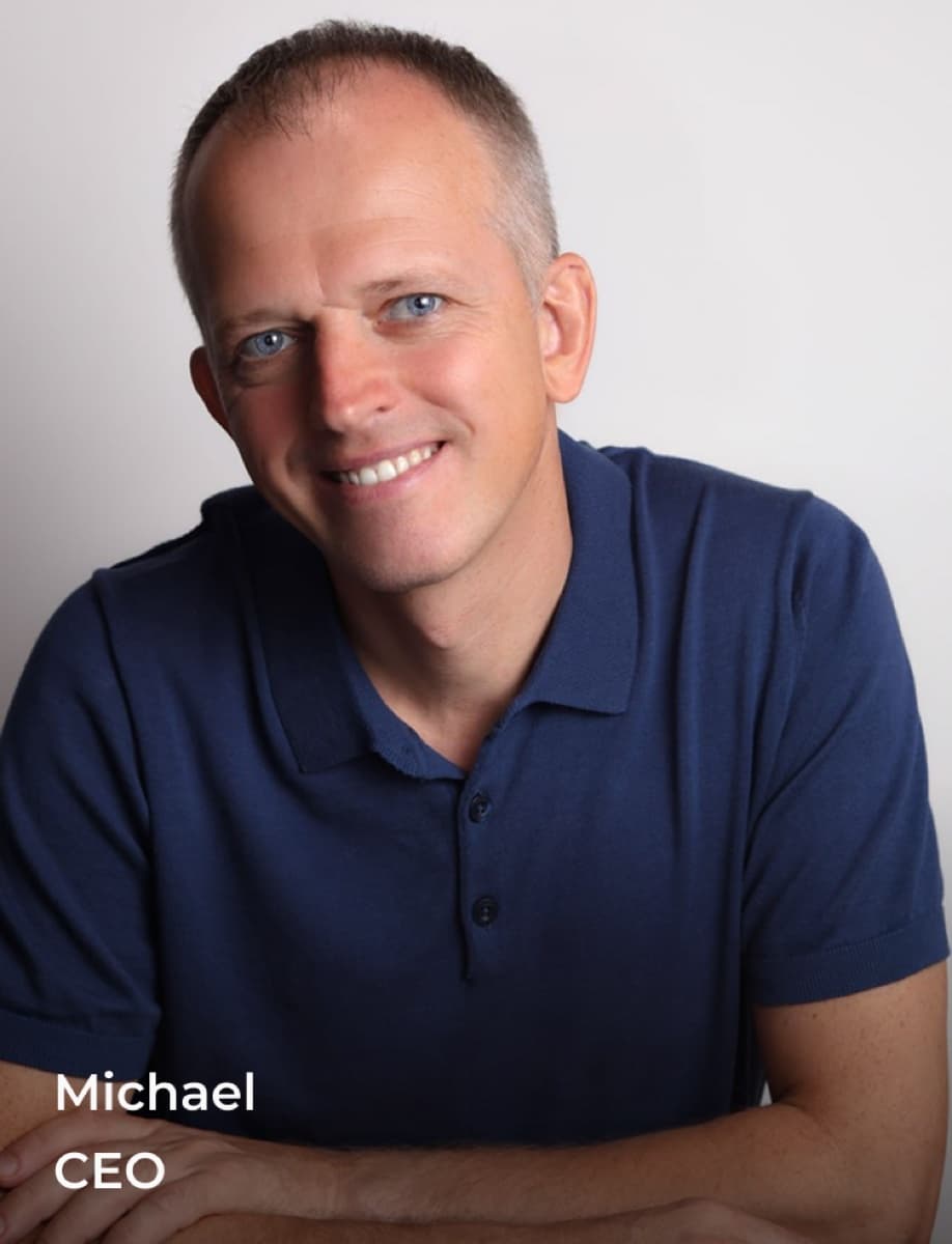 Portrait of Michael, CEO at Yepanoff