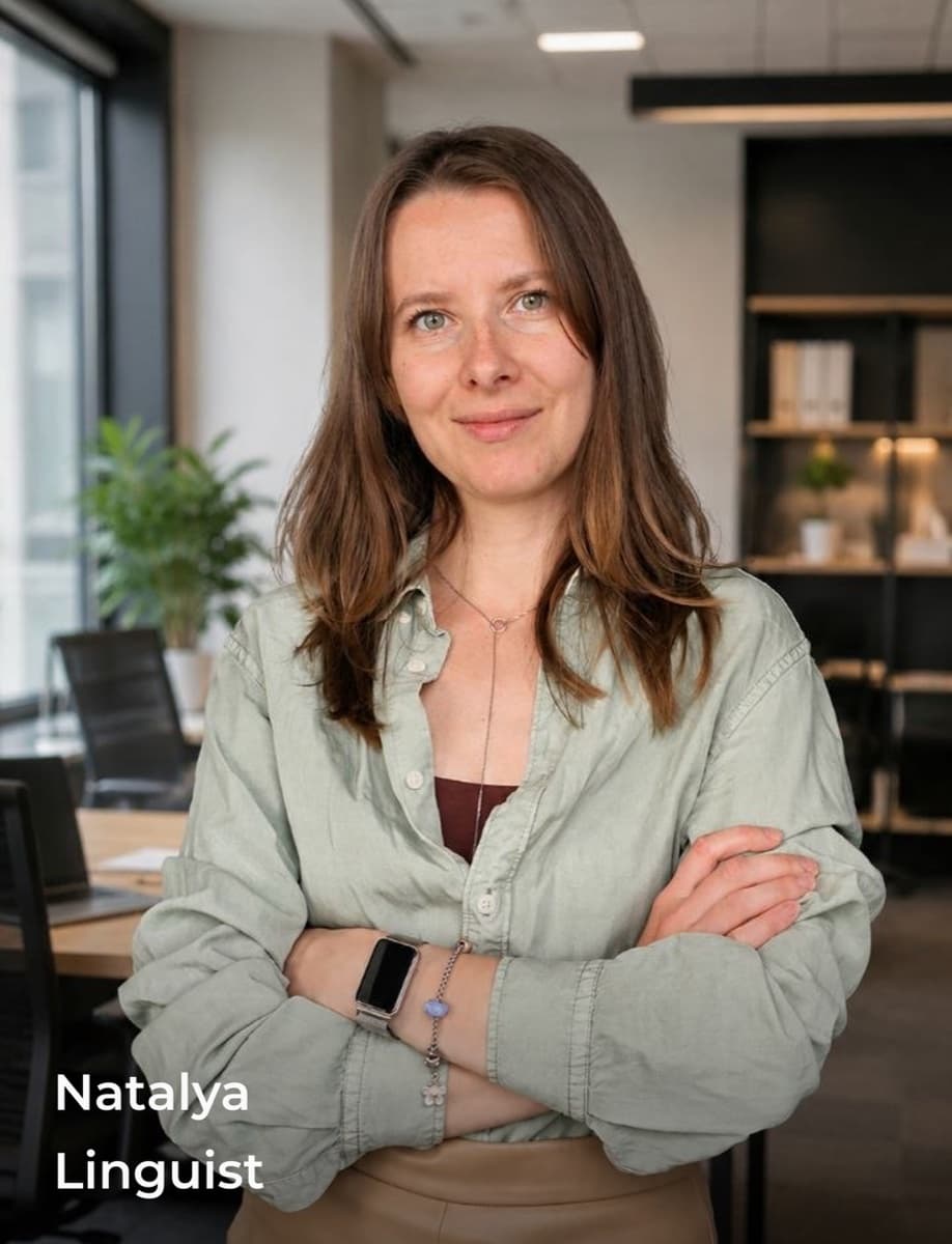 Portrait of Natalya, Linguist at Yepanoff